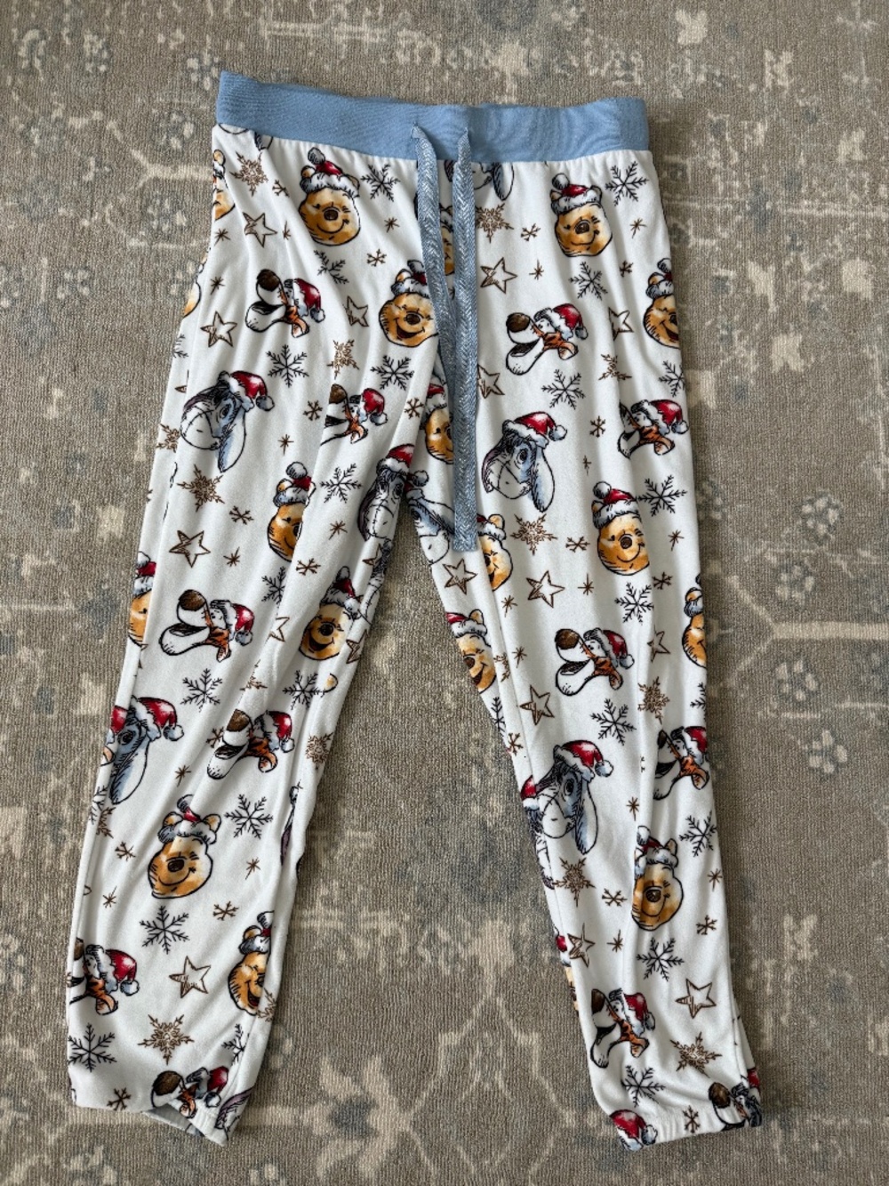 Pooh Bear and Friends Christmas Pajama Pants Fleece